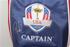 Davis Love III Signed 2012 Ryder Cup Captain Full Size Bridgestone Golf Bag JSA ALOA
