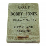 Vintage Bobby Jones Flicker Book No. 11A - Drive and Mashie