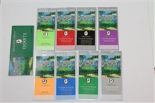 Mint Full Set of 2002 US Open at Bethpage Black - Tiger Woods Winner