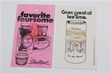 Five Different 1970's US Open Ticekts - 1971, 1972, 1974, 1976, & 1977