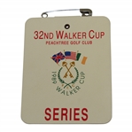 1989 Walker Cup Badge at Peachtree Golf Club - Mickelson Leads Team USA