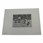 Vintage A.B Frost Print Stymie - Plate 16 Copyright 1897 by Charles Scribeners Sons
