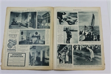1931 Mid-Week Pictorial with Helen Hicks & Trophies on Cover - Complete