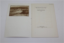 1908 Woodstock Country Club Annual Club Handbook - Club Founded in 1898