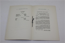 1908 Woodstock Country Club Annual Club Handbook - Club Founded in 1898