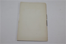 1908 Woodstock Country Club Annual Club Handbook - Club Founded in 1898