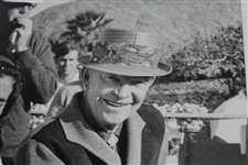 President Eisenhower Alex Morrison Photo at the 1969 Bob Hope Desert Classic with Winnie Palmer
