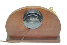 Circa 1950's Golf Themed United Clock Co. Electric Clock - Golfer About to Putt - With Original Ad