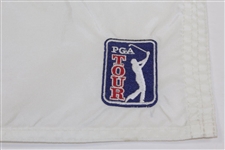 Arnold Palmer Signed 2000 SEI Pennsylvania Classic Embroidered Flag JSA ALOA