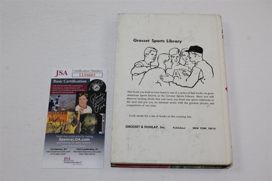 Arnold Palmer Signed 'Arnold Palmer' Grosset Sports Library Book JSA #LL94665