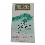 Jack Nicklaus Signed 1995 OPEN Championship at St. Andrews Media Guide JSA #AA10870