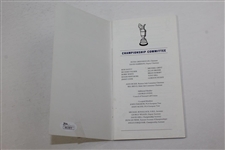 Jack Nicklaus Signed 1995 OPEN Championship at St. Andrews Media Guide JSA #AA10870