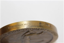 Arnold Palmer Ltd Ed Bronze Medal Commemorating 1964 Masters Victory - Medallic Art Co.