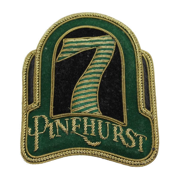 Pinehurst No. 7 Members Gold Bullion Coat Crest