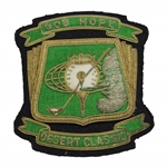 Bob Hope Desert Classic Vintage Members Gold Bullion Coat Crest
