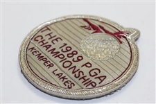 1989 PGA Championship at Kemper Lakes Committee Members Coat Crest - Payne's First Major Win