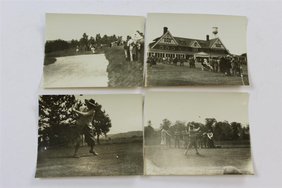 Thirteen (13) Original 1927 US Open at Oakmont CC Photographs Including Bobby Jones
