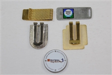 Five (5) Mark Brooks' Personal Various PGA Contestant Badges