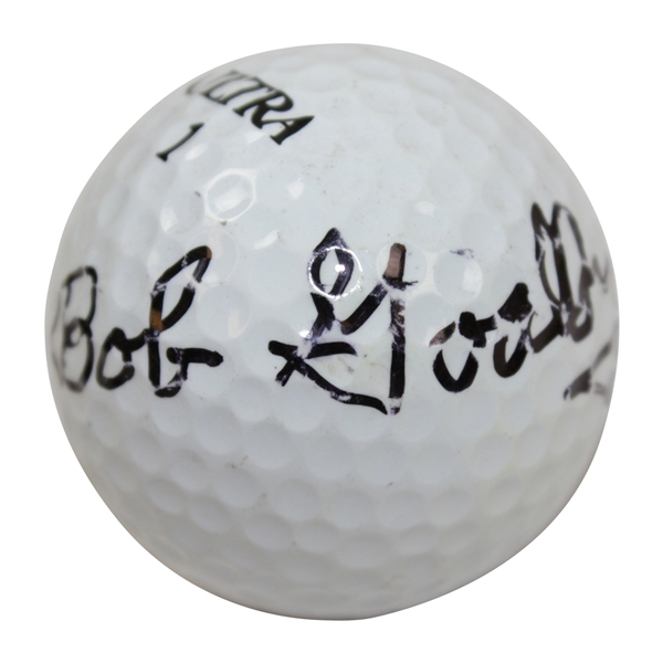Bob Goalby Signed Ultra Logo Golf Ball JSA ALOA
