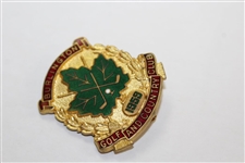Two Canadian Golf Pins - '1959' Burlington G&CC and Scarboro Golf & Country Club