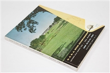 Tommy Bolt Signed 1958 US Open at Southern Hills Official Program PSA/DNA #F77029