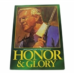 Arnold Palmer Signed Honor & Glory Guide to 1995 Ryder Cup JSA #HH62595