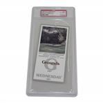 1999 PGA Championship at Medinah Wednesday Grounds Ticket #07277 - PSA #21547546 - Tiger Woods Win