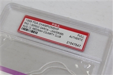 1999 PGA Championship at Medinah Thursday Grounds Ticket #07262 - PSA #21547547 - Tiger Woods Win