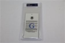 1999 PGA Championship at Medinah Friday Grounds Ticket #07071 - PSA #21547548 - Tiger Woods Win