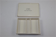 Ryder Cup 1999 The Country Club Royal English Porcelain Card Holder Handrcrafted by Artist Bill Waugh
