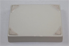 The Old Course St. Andrews Royal English Porcelain Card Holder Handcrafted by Artist Bill Waugh