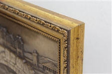The Old Course St. Andrews 1900-2000 Ltd Ed Millenium Edition 7/100 Resin Cast Bronze by Artist Bill Waugh