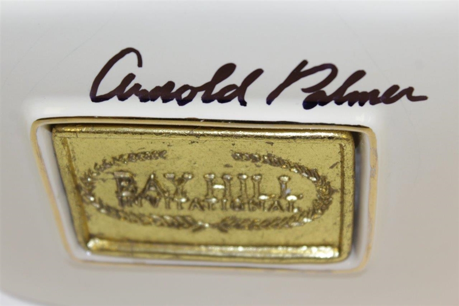 Arnold Palmer Signed 1998 Bill Waugh Bay Hill Inv. Artist Proof 4/10 Porcelain Decanter JSA ALOA