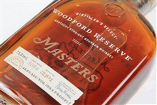 Masters Tournament Etched Woodford Reserve Bourbon Whiskey in Masters Cedar Wood Box