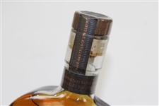 Masters Tournament Etched Woodford Reserve Bourbon Whiskey in Masters Cedar Wood Box