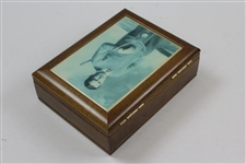 Bobby Jones Ceramic Tile Wooden Case with Dozen Bobby Jones Logo Balls & Print Portfolio