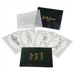 Bobby Jones Ceramic Tile Wooden Case with Dozen Bobby Jones Logo Balls & Print Portfolio