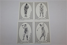 Bobby Jones Ceramic Tile Wooden Case with Dozen Bobby Jones Logo Balls & Print Portfolio
