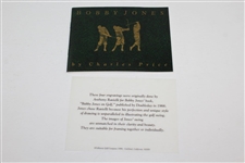 Bobby Jones Ceramic Tile Wooden Case with Dozen Bobby Jones Logo Balls & Print Portfolio