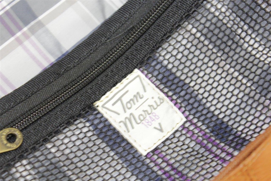 Tom Morris Glove Leather Toiletry Bag with Tom Morris Cloth Bag
