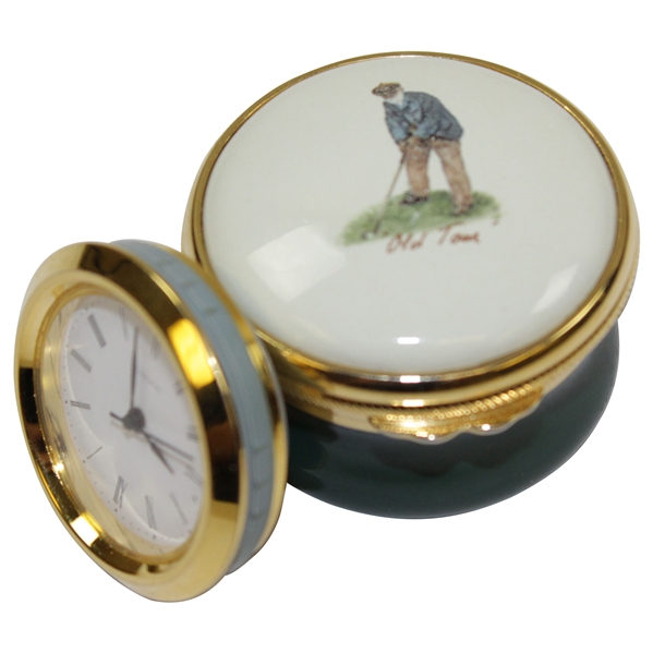 Pointers Of London Old Tom Morris Porcelain Cased Clock