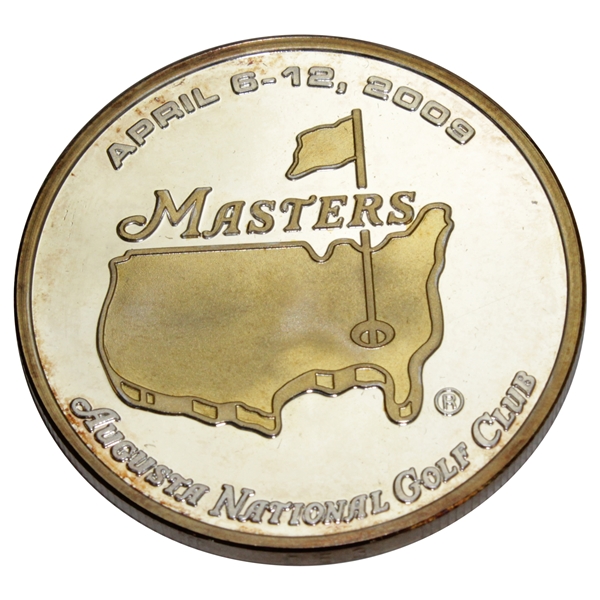 Masters .999 Fine Silver Hole #12 Coin in Case #53