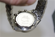2010 Masters Ltd Ed Watch New In Box with Plastic on Front and Back with new Battery