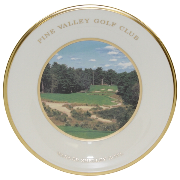 Lenox Pine Valley Golf Club Trophy Plate hole #18 New In Box