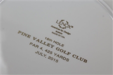 Lenox Pine Valley Golf Club Trophy Plate hole #18 New In Box