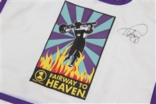 “Fairway To Heaven” Caddie Bib Signed by Paul Azinger and Peter Jacobsen JSA ALOA