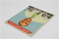 1933 Gene Sarazen Sport Kings Gum Card - Center Crease