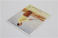 1930 Wills Famous Golfer's Walter Hagen Card