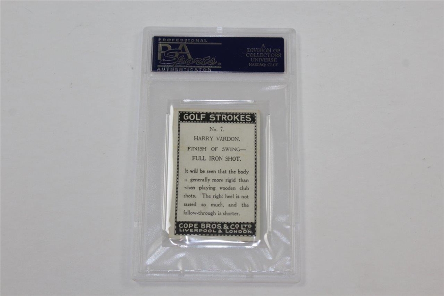 1923 Cope Bros. Harry Vardon Card PSA Slabbed and Graded VG-EX 21553973