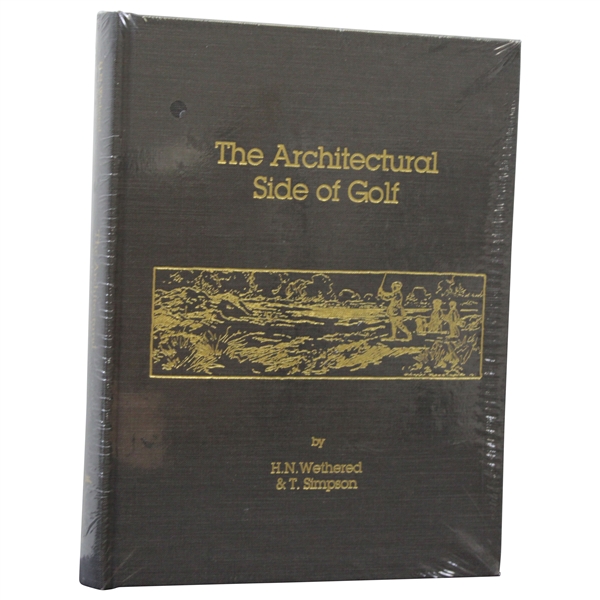 The Architectural Side Of Golf Sealed in Publishers Shrink Wrap